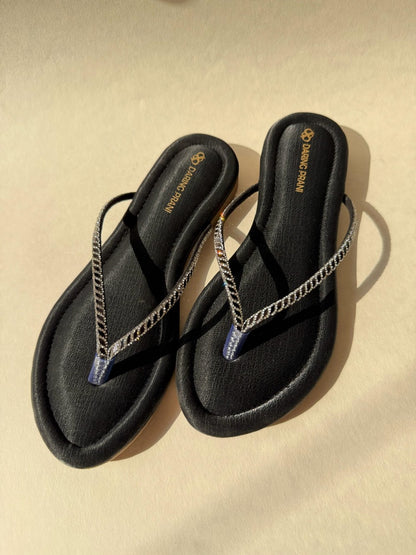 Daring Prani GlowStep Shimmer Flats for Women