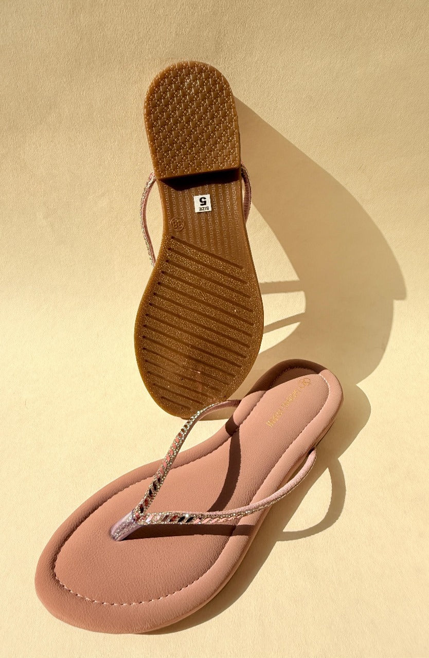 Daring Prani GlowStep Shimmer Flats for Women